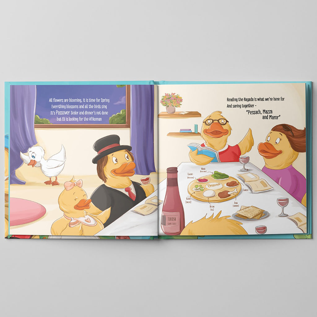 Eli The Duck & The Jewish Holidays: A Children’s Book