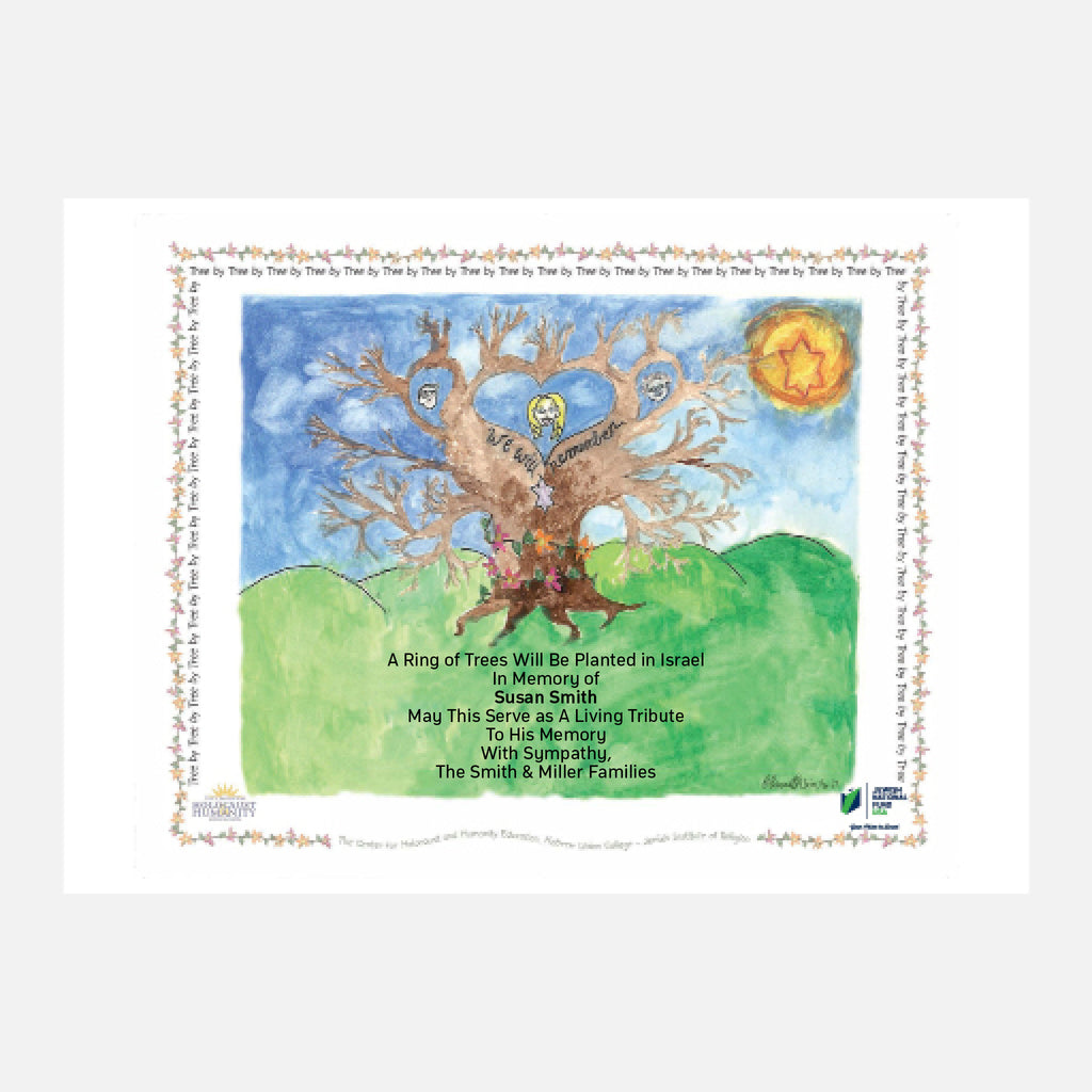 Tree-by-Tree Children of the Holocaust Certificate